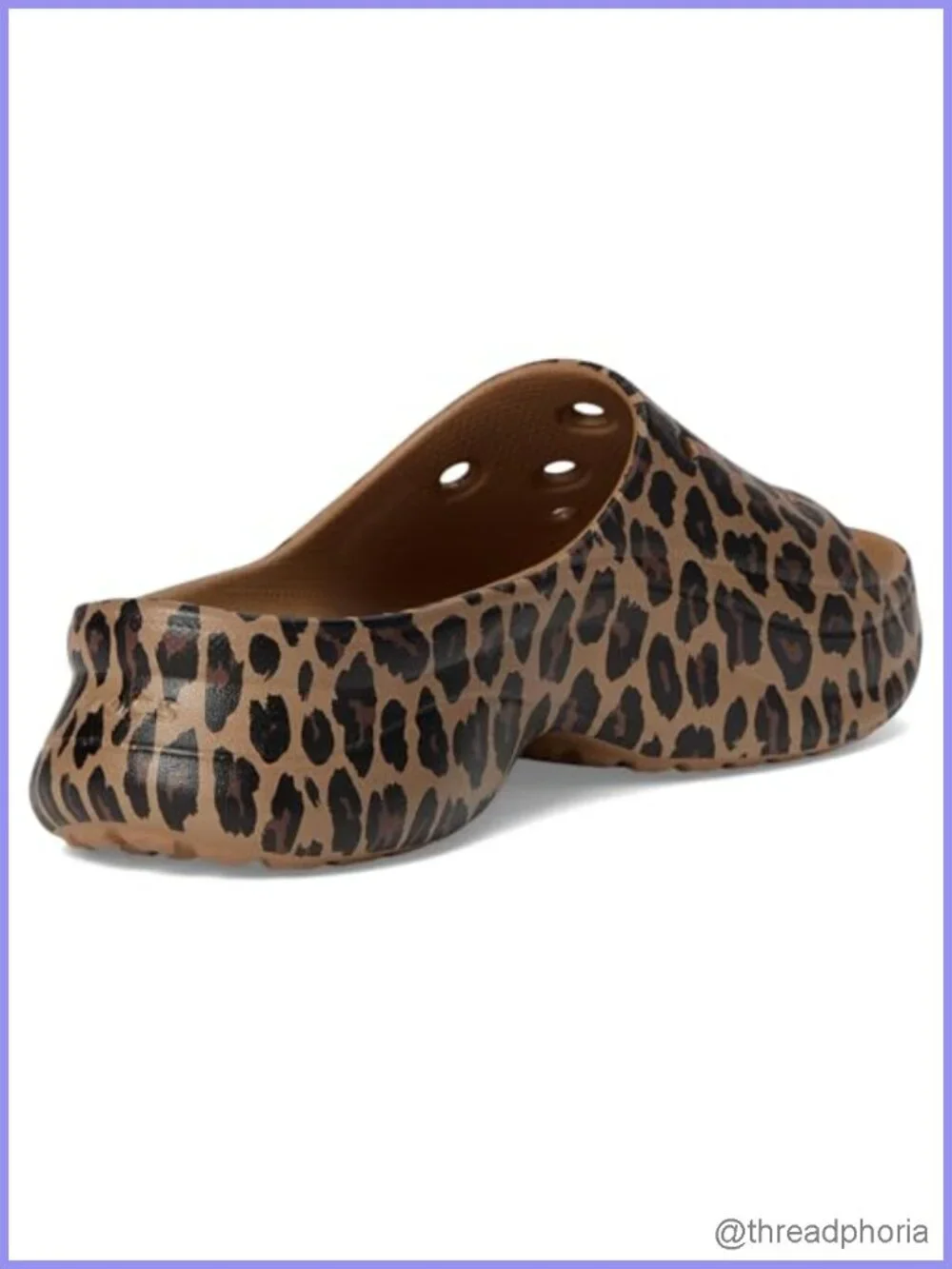 Crocs Women's Bae Slide Platform Sandals - Lightweight EVA Waterproof Slide